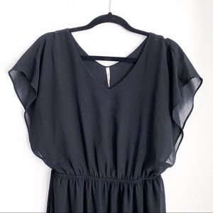 FRANCESCAS BLACK MAXI DRESS